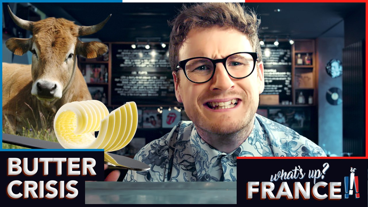 What's up France backdrop