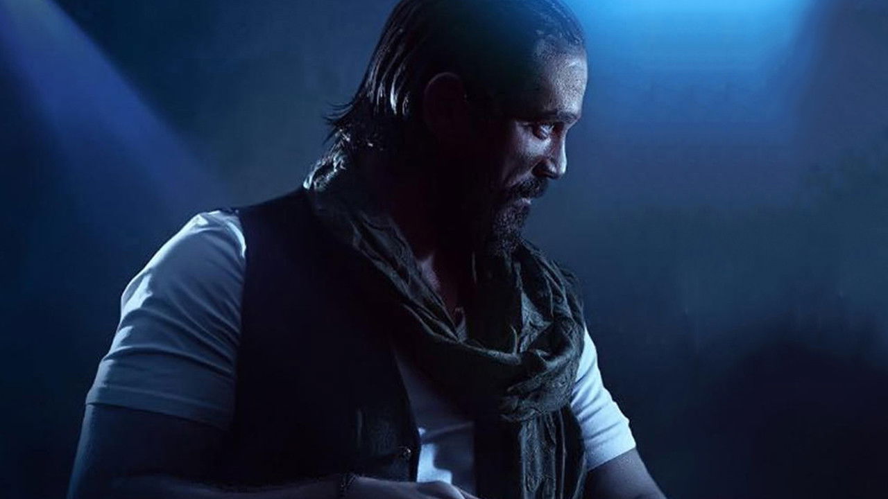 The Drummer backdrop