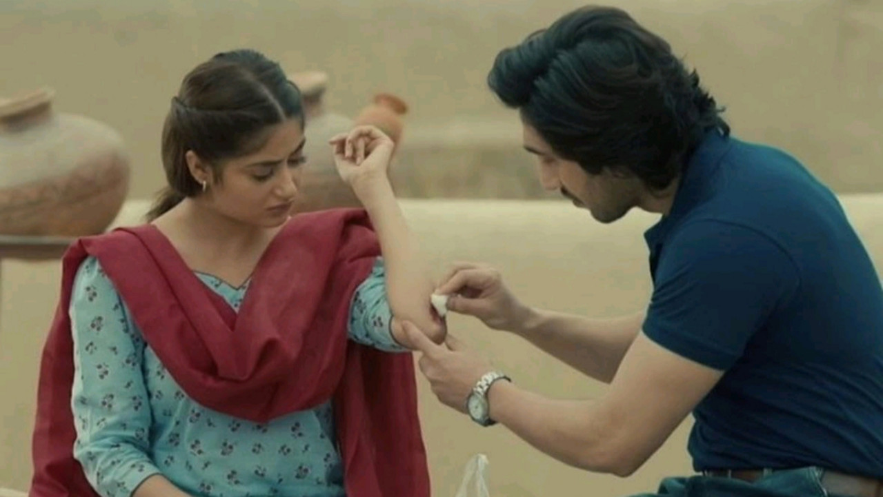 Zard Patton Ka Bunn backdrop