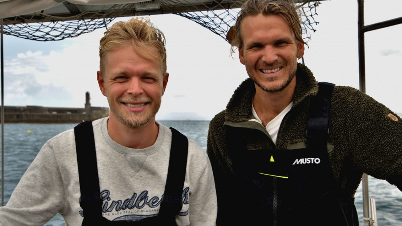 Emil & Kevin on Havana backdrop