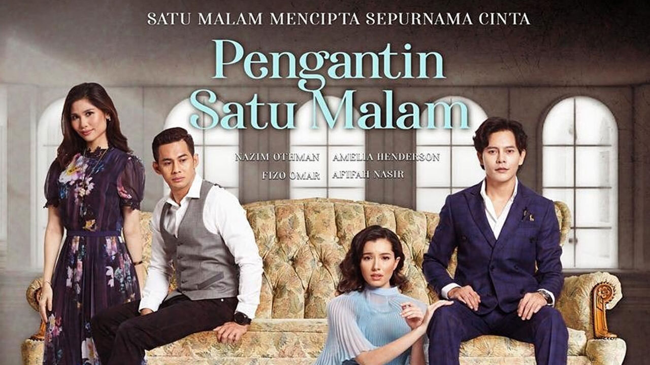 Pengantin Satu Malam backdrop