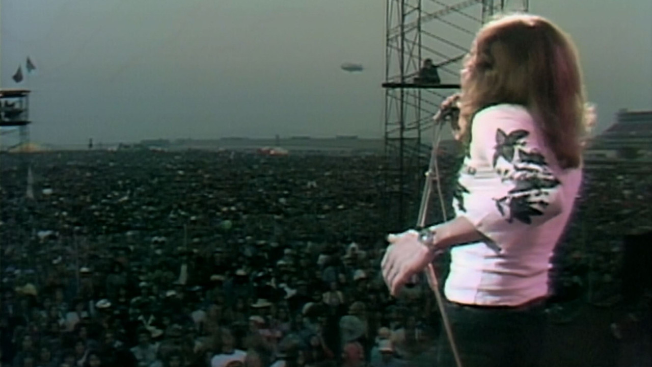 Deep Purple - California Jam 1974 backdrop