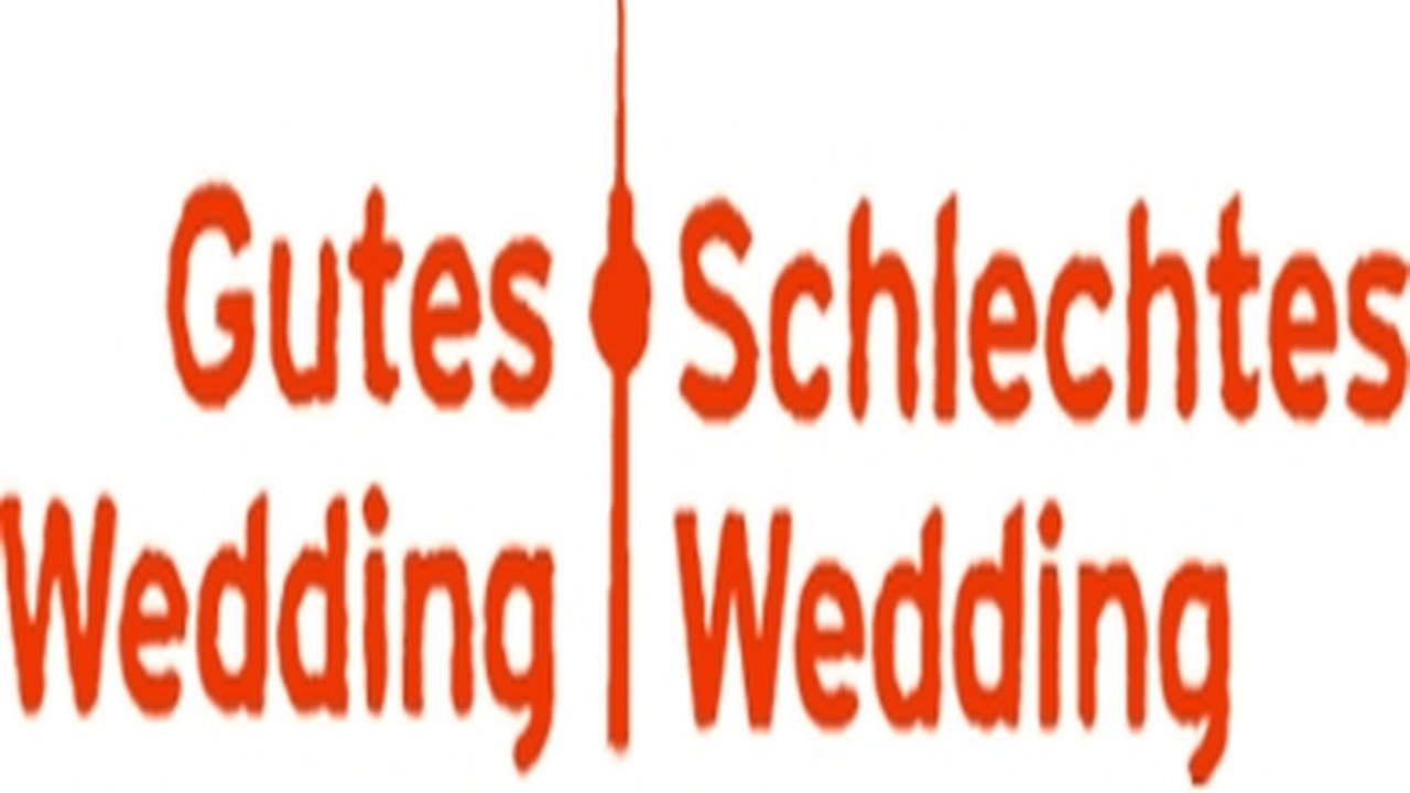 Gutes Wedding, schlechtes Wedding backdrop