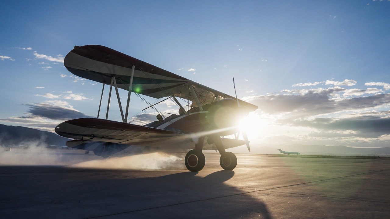 First Flights with Kate Broug backdrop