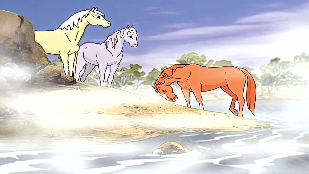 The Silver Brumby backdrop