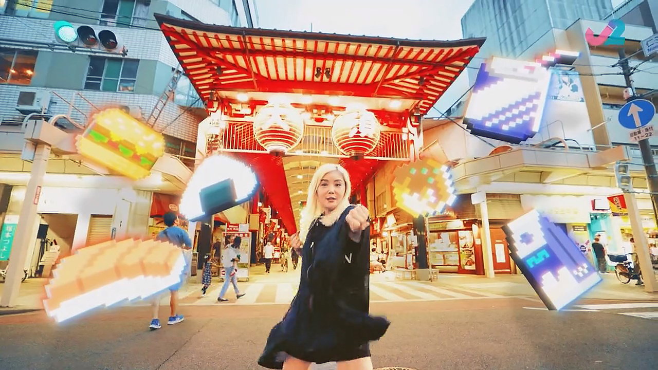 Osaka Unlock backdrop