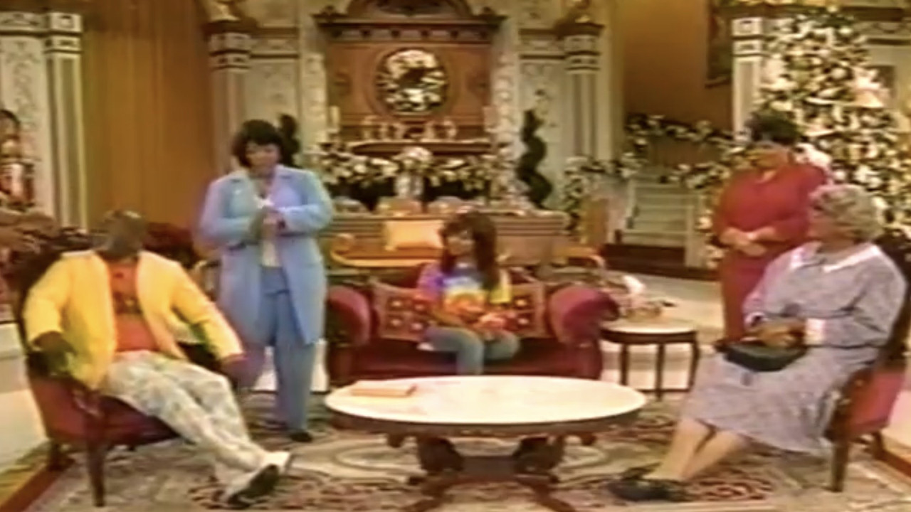 Madea’s Christmas Special backdrop