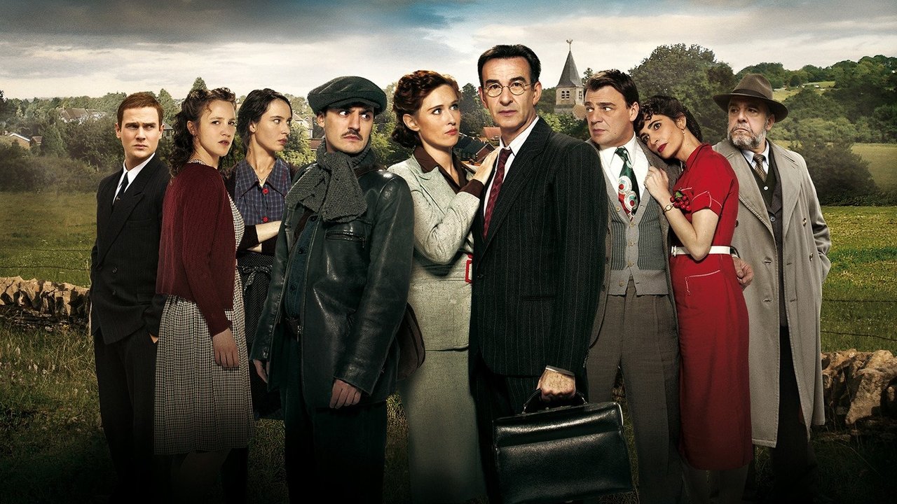 A French Village backdrop