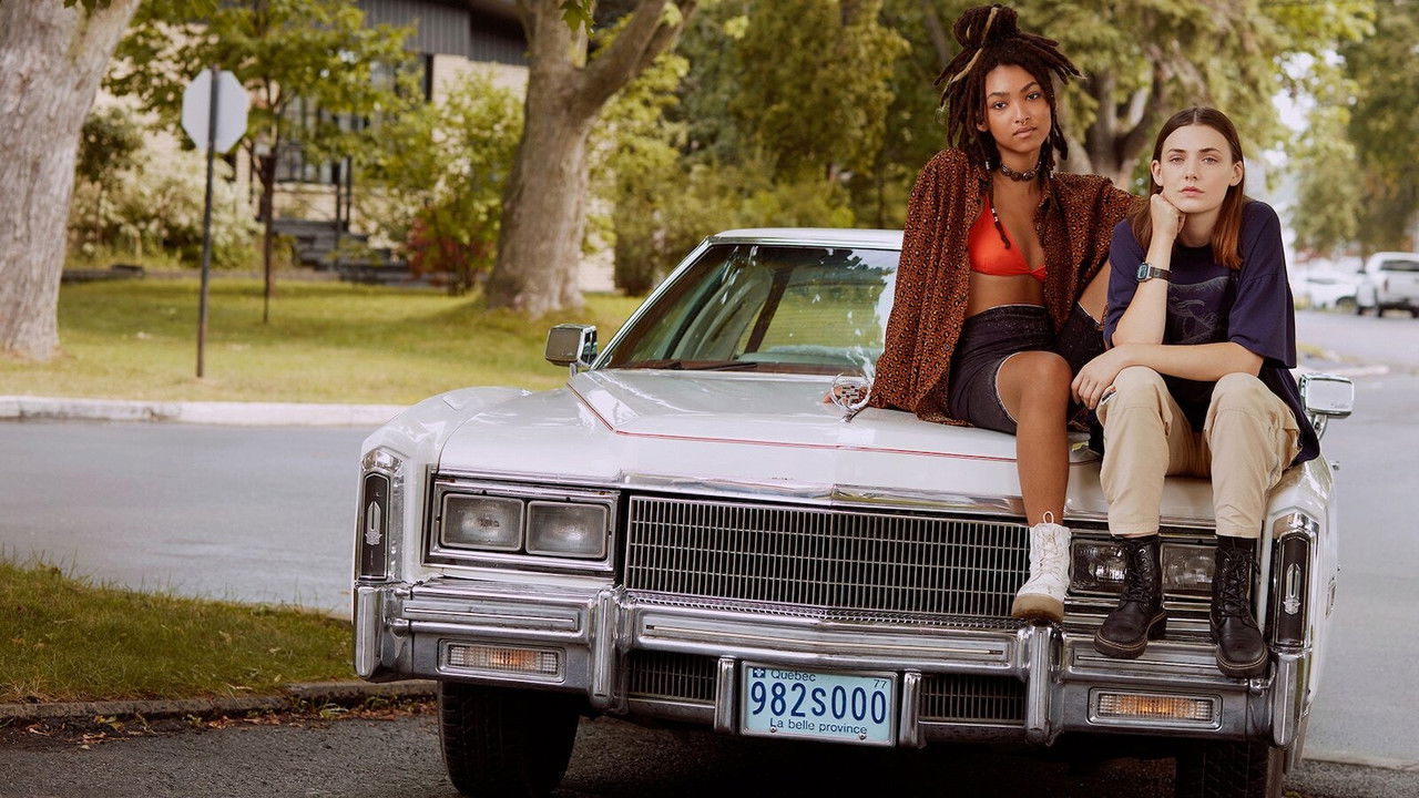 Lou and Sophie backdrop