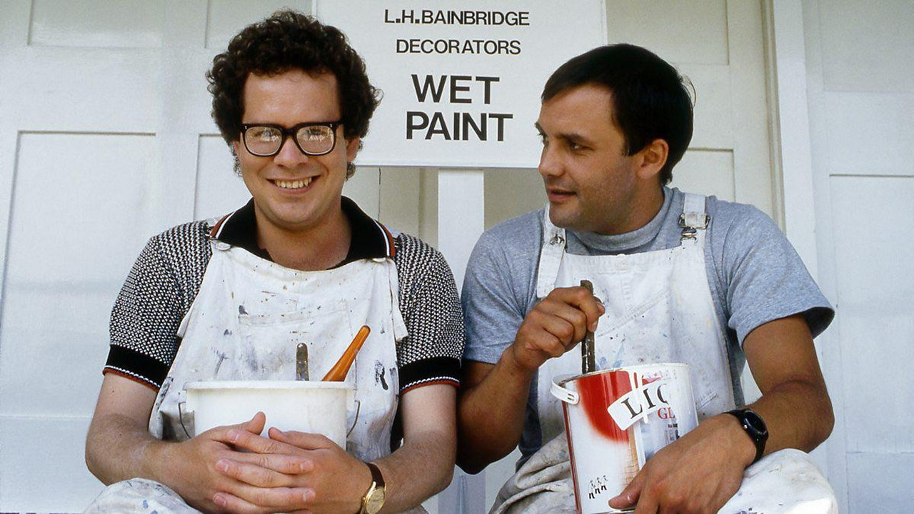 Brush Strokes backdrop