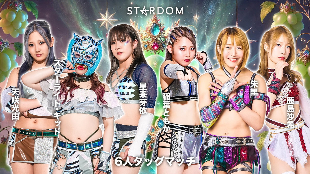 Stardom in Kōfu 2025 backdrop