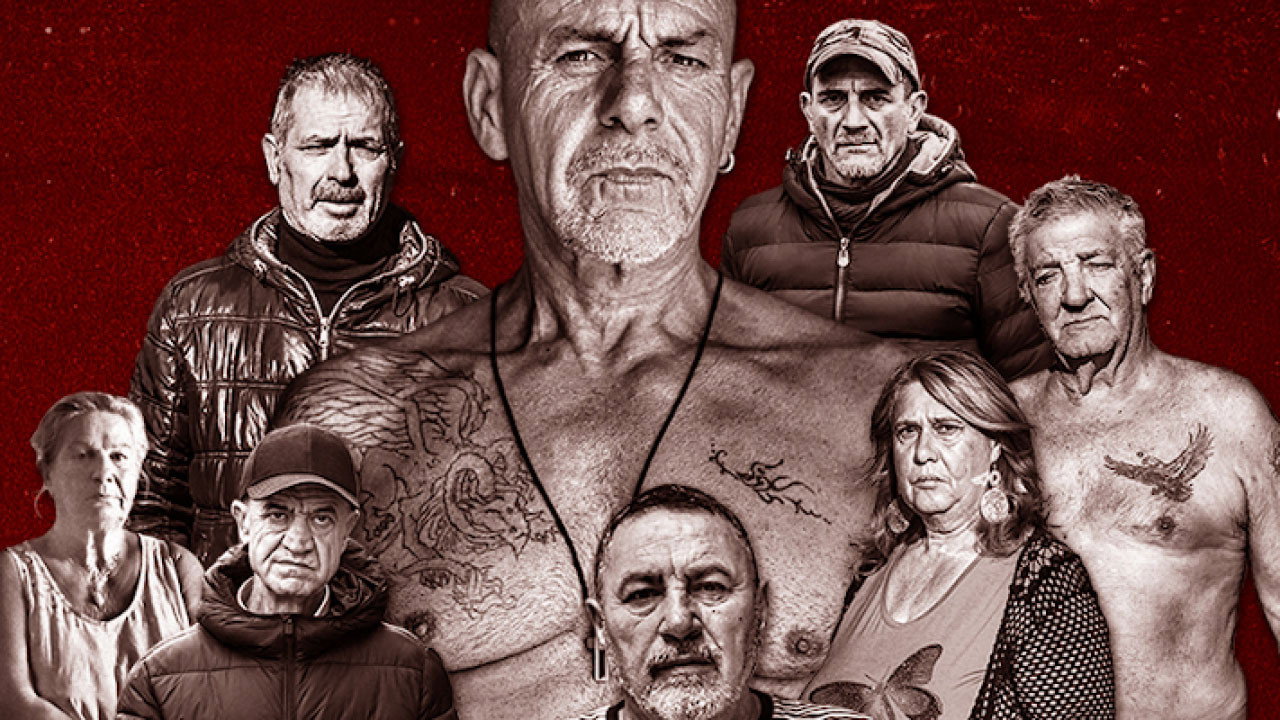 Dangerous Old People backdrop