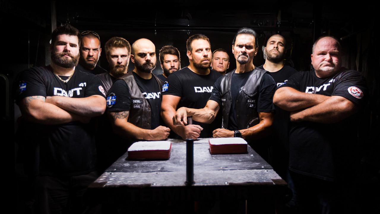 Bras de fer backdrop