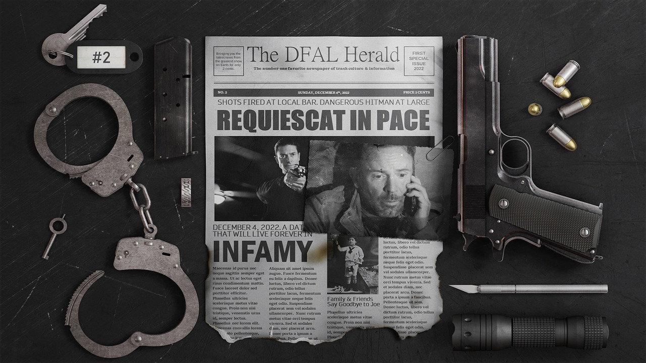 Dying for a Living backdrop