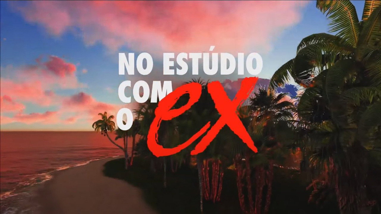 No Estúdio com o Ex backdrop