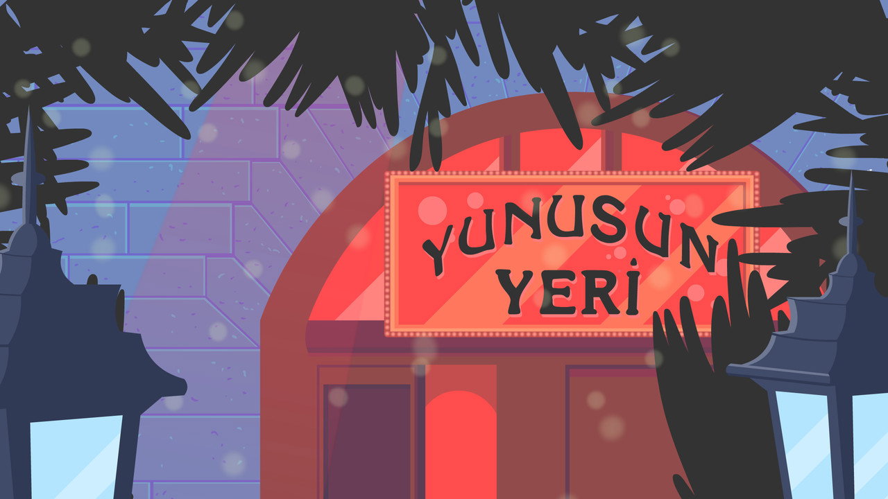 Yunus's Room backdrop