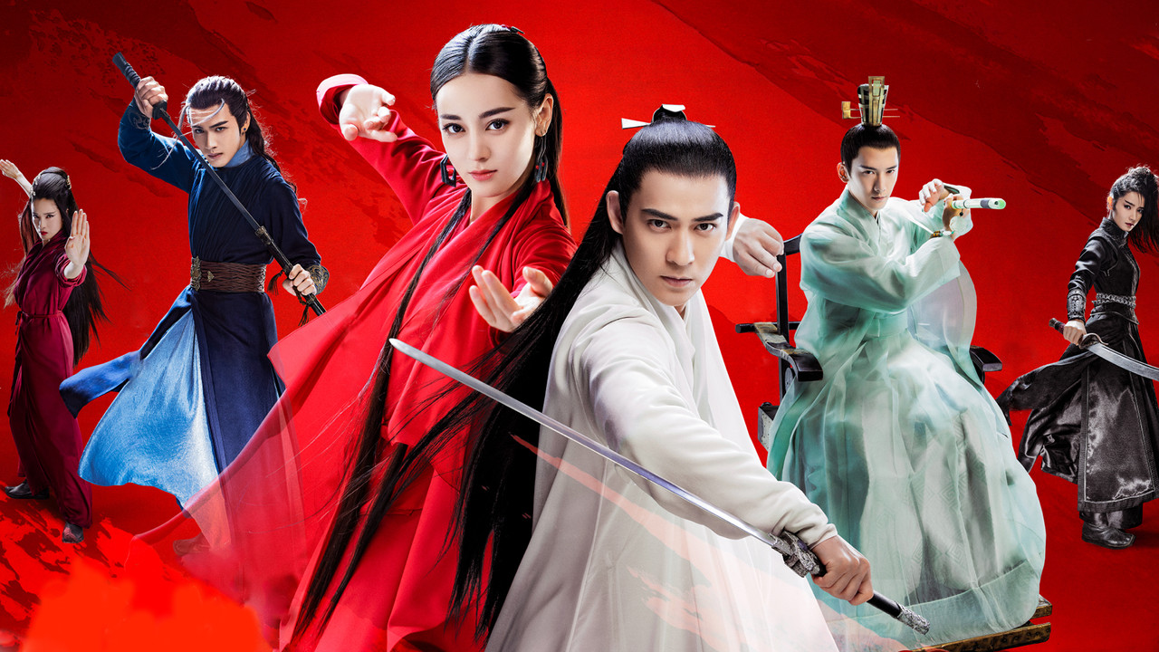 The Flame's Daughter backdrop