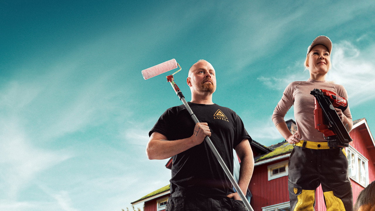 Latelan Laurin hurja remontti backdrop