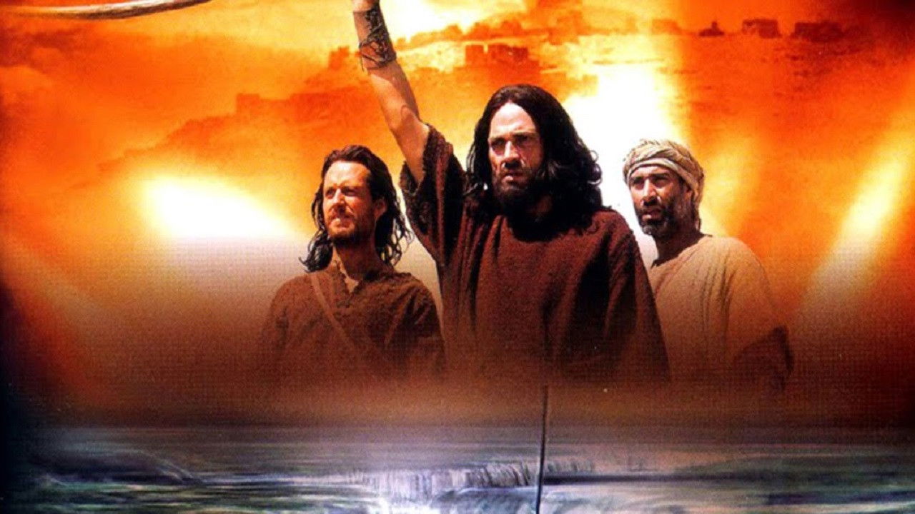 The Ten Commandments backdrop