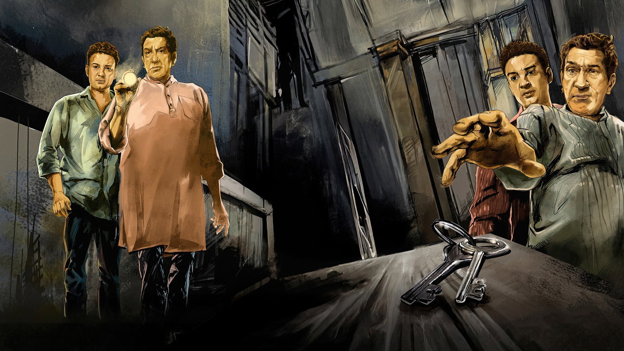 Double Feluda backdrop