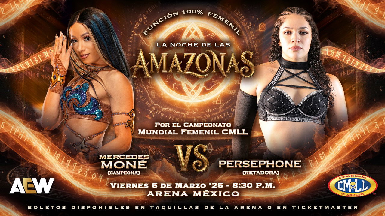 CMLL: The Night of The Amazonas 2026 backdrop