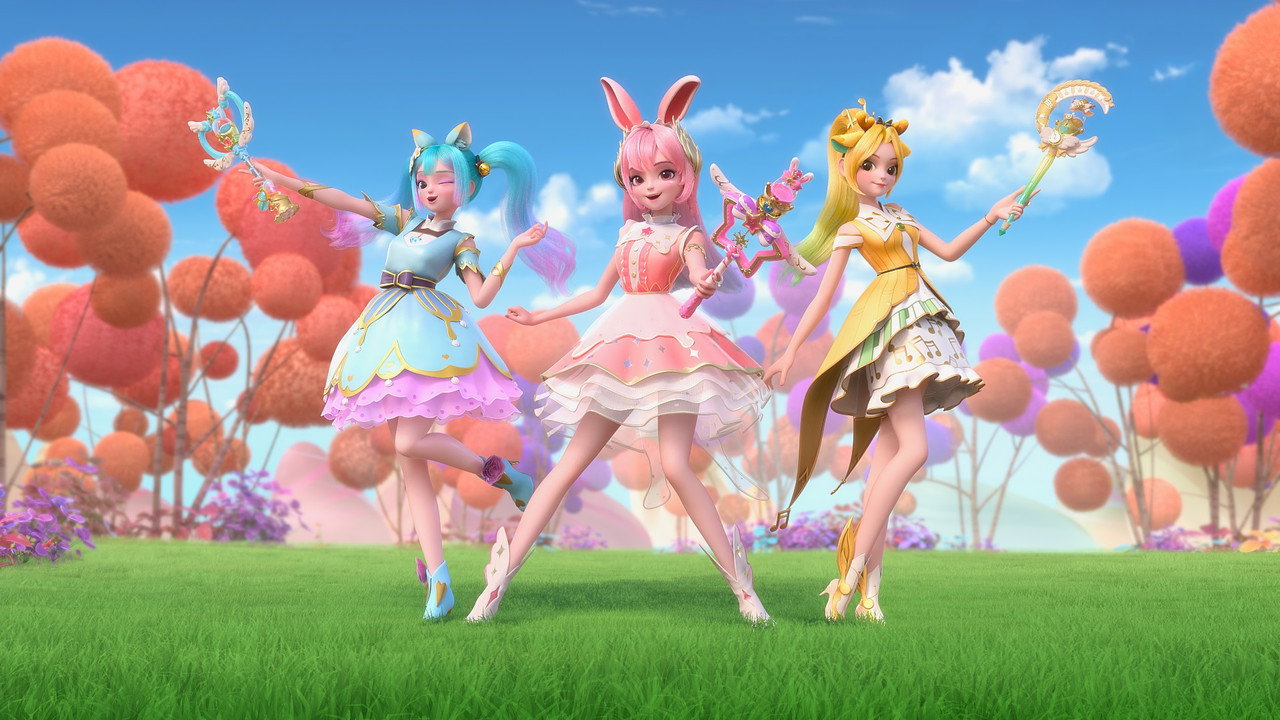 巴啦啦小魔仙之魔法星缘堡 backdrop