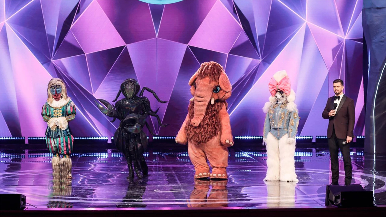 The Masked Singer Russia backdrop