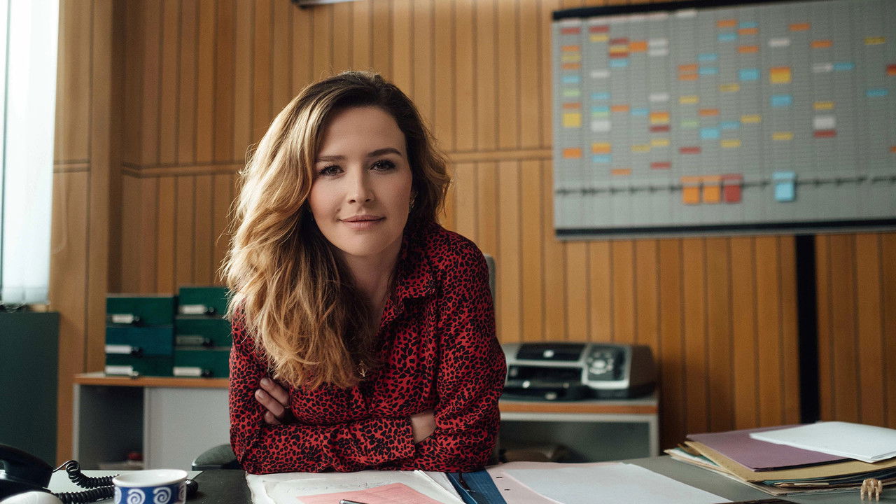 Frau Jordan stellt gleich backdrop