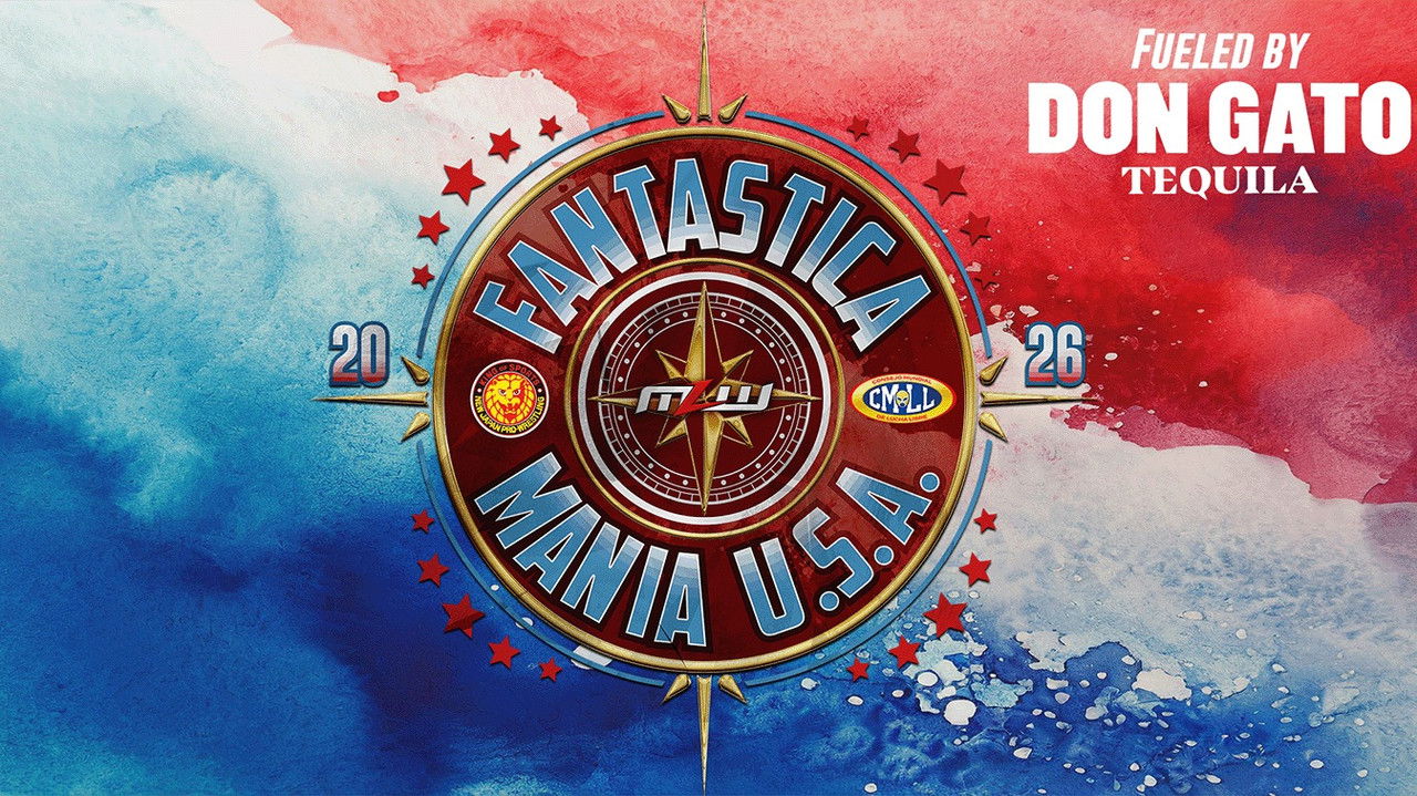 MLW & NJPW Present CMLL Fantastica Mania USA 2026 backdrop