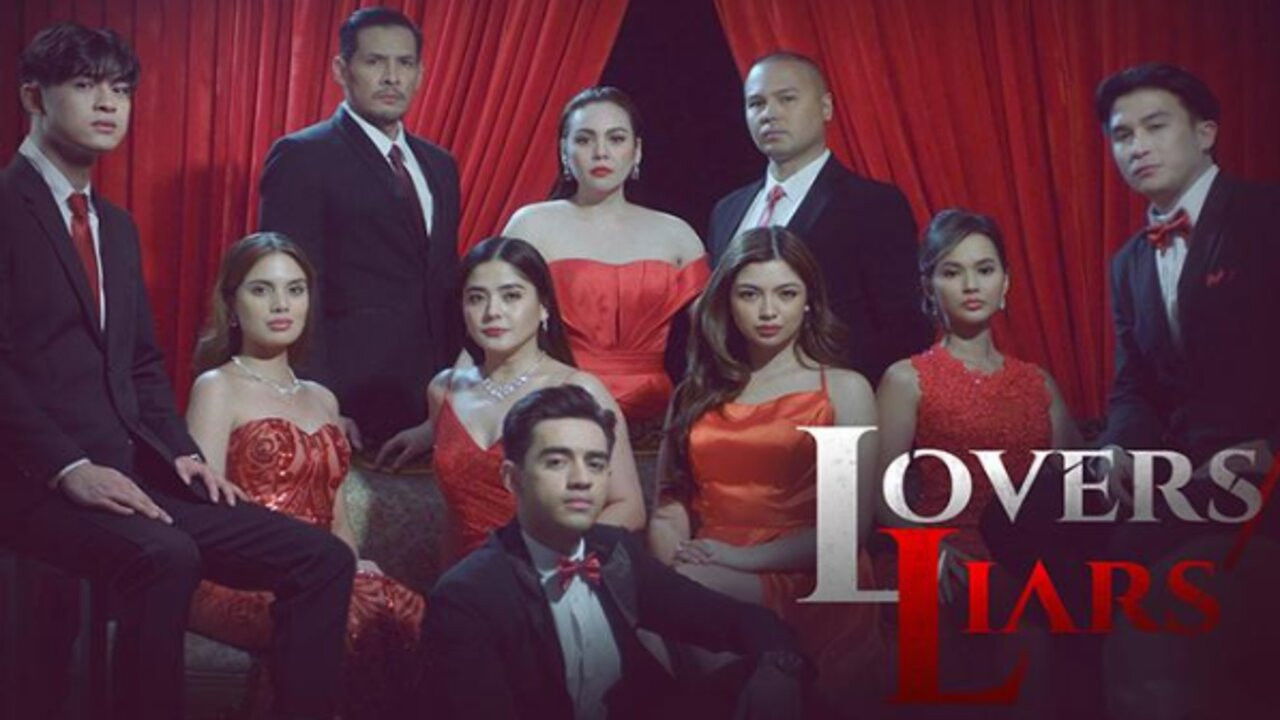 Lovers/Liars backdrop