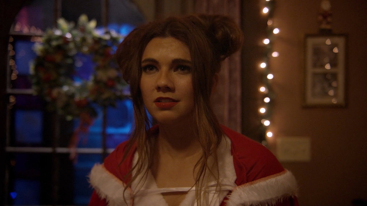 The 12 Slays of Christmas backdrop