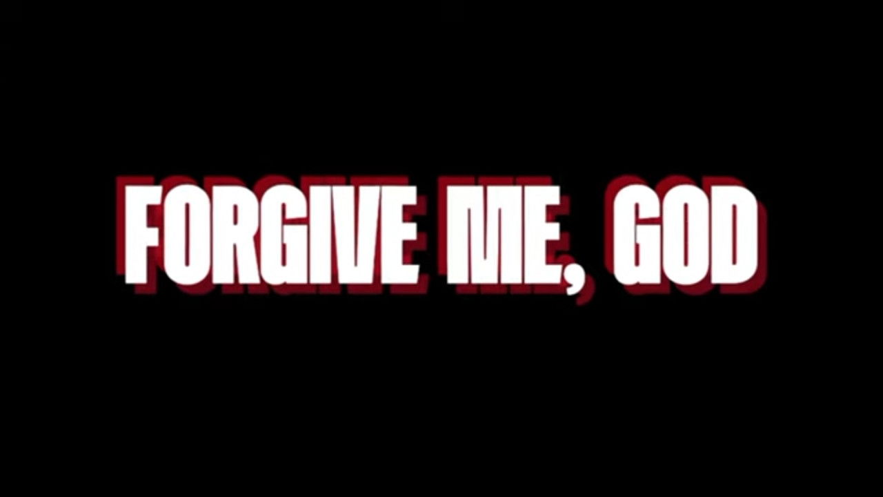 Forgive Me,God backdrop