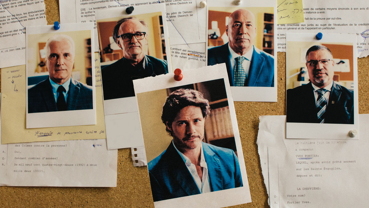 Enquêteurs backdrop