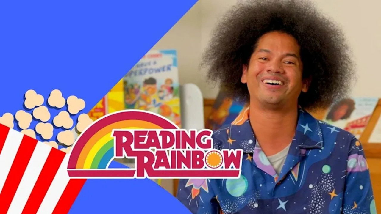 Reading Rainbow backdrop