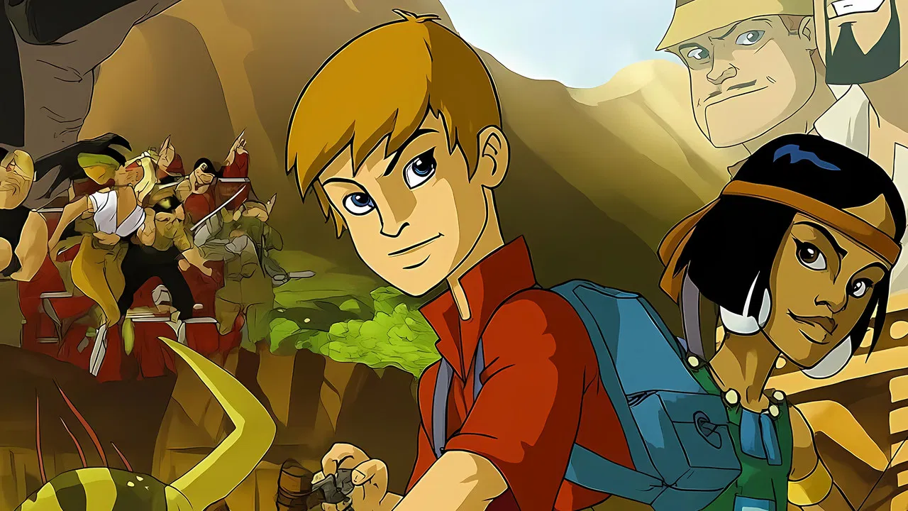 The Lost World backdrop