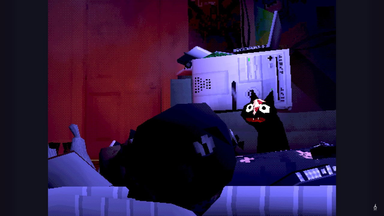 It's Bunlith! The Witch Upstairs backdrop