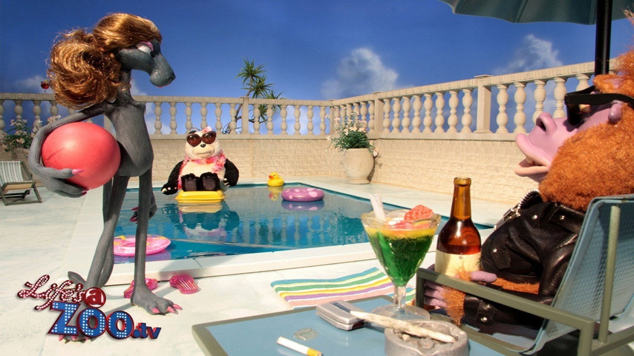 Life's a Zoo backdrop