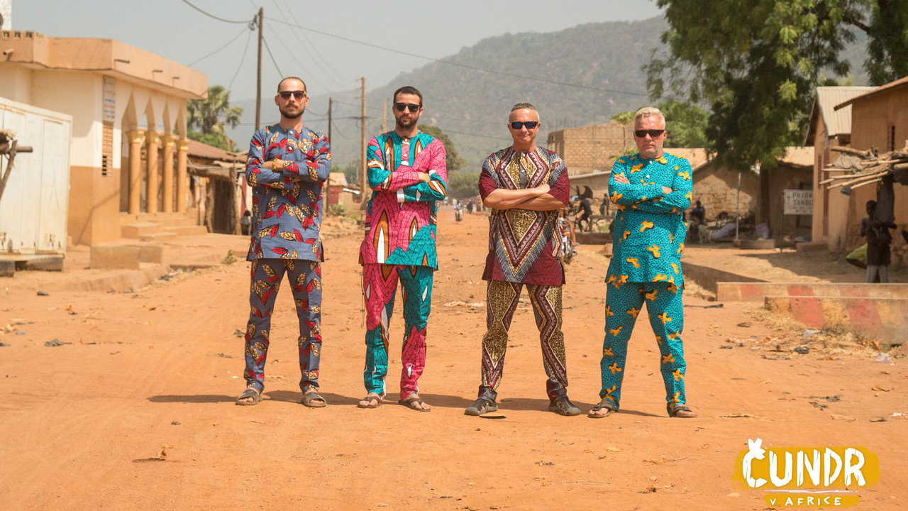 Čundr v Africe backdrop