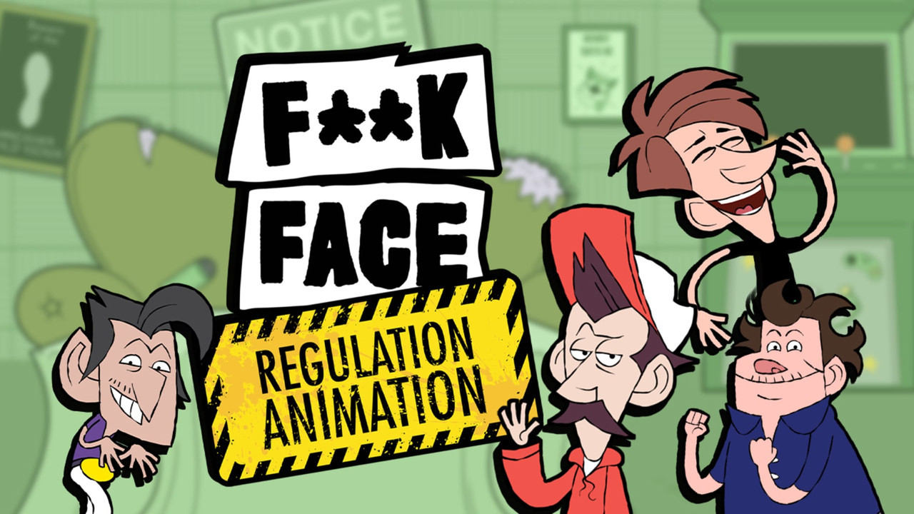 F**KFACE Regulation Animation backdrop