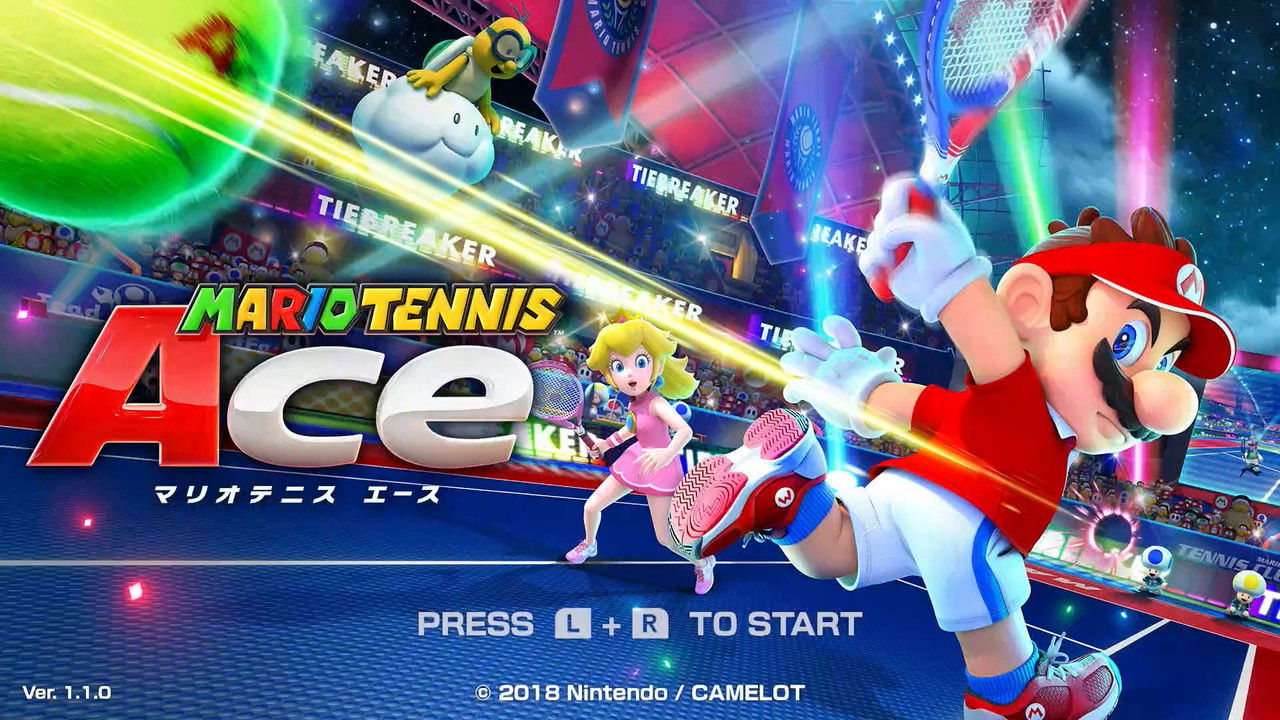 Mario Tennis Aces backdrop