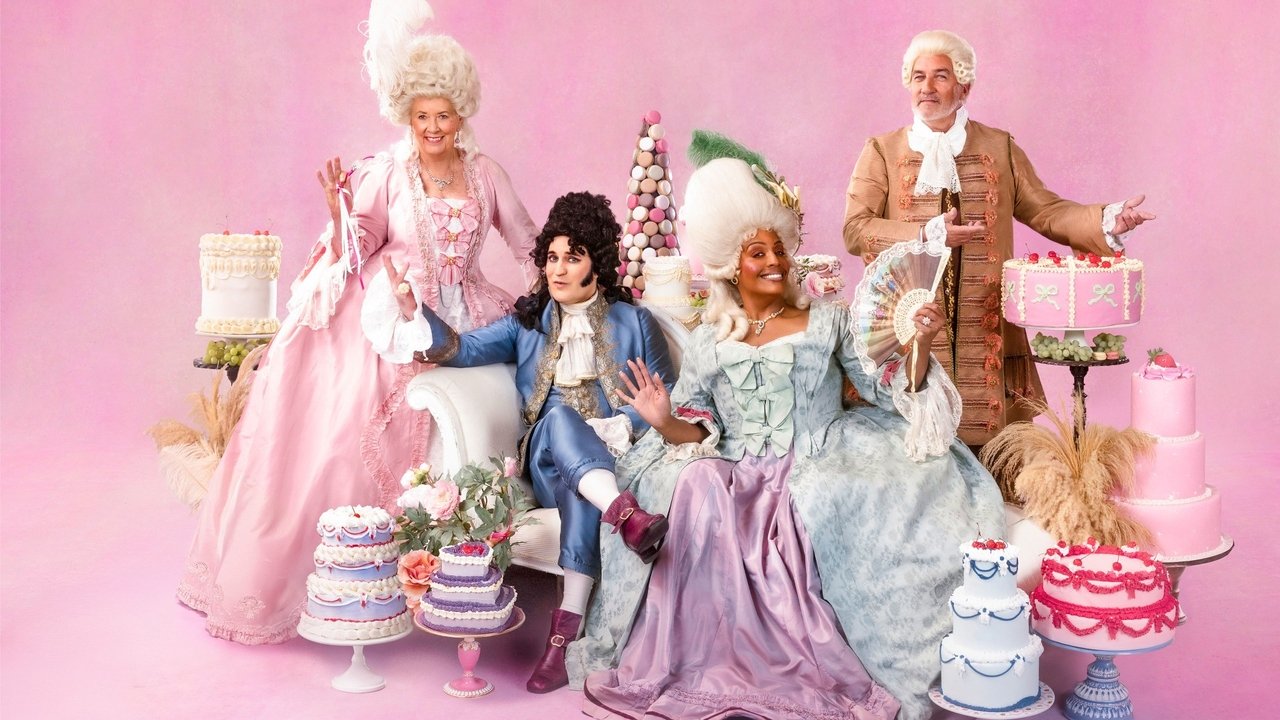 The Great British Bake Off backdrop