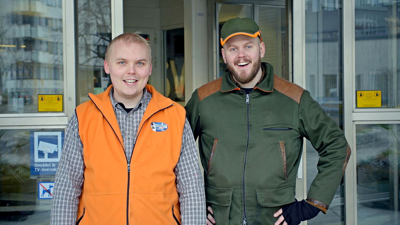 Leif & Billy backdrop