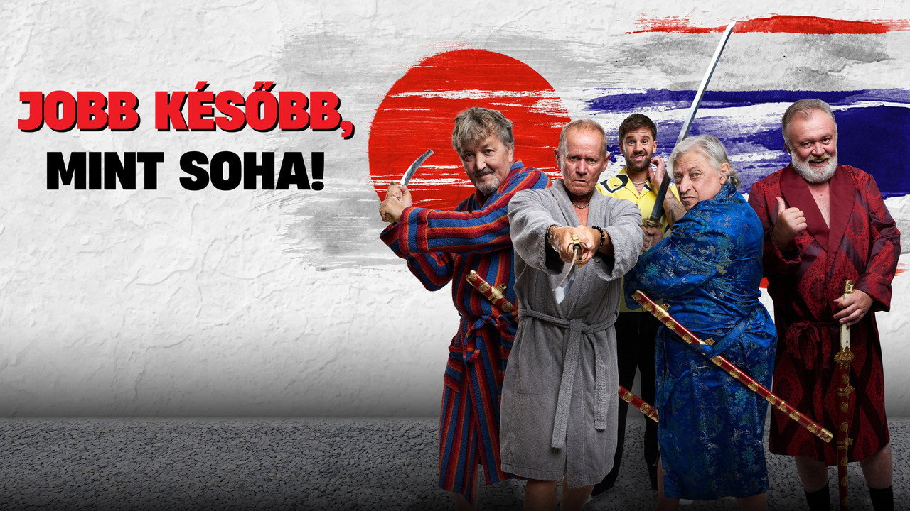 Jobb később, mint soha! backdrop