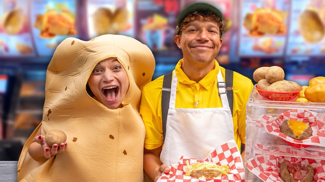 The Spud Hut backdrop