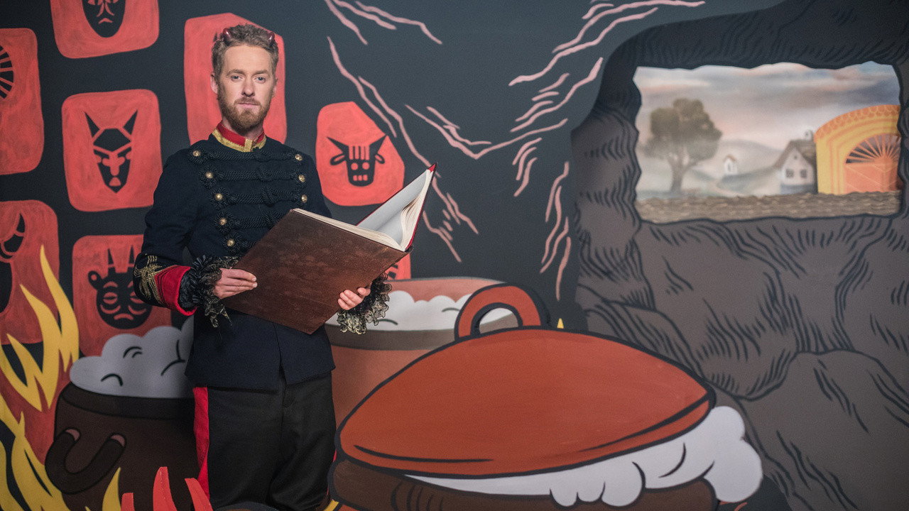 Čertovské pohádky backdrop