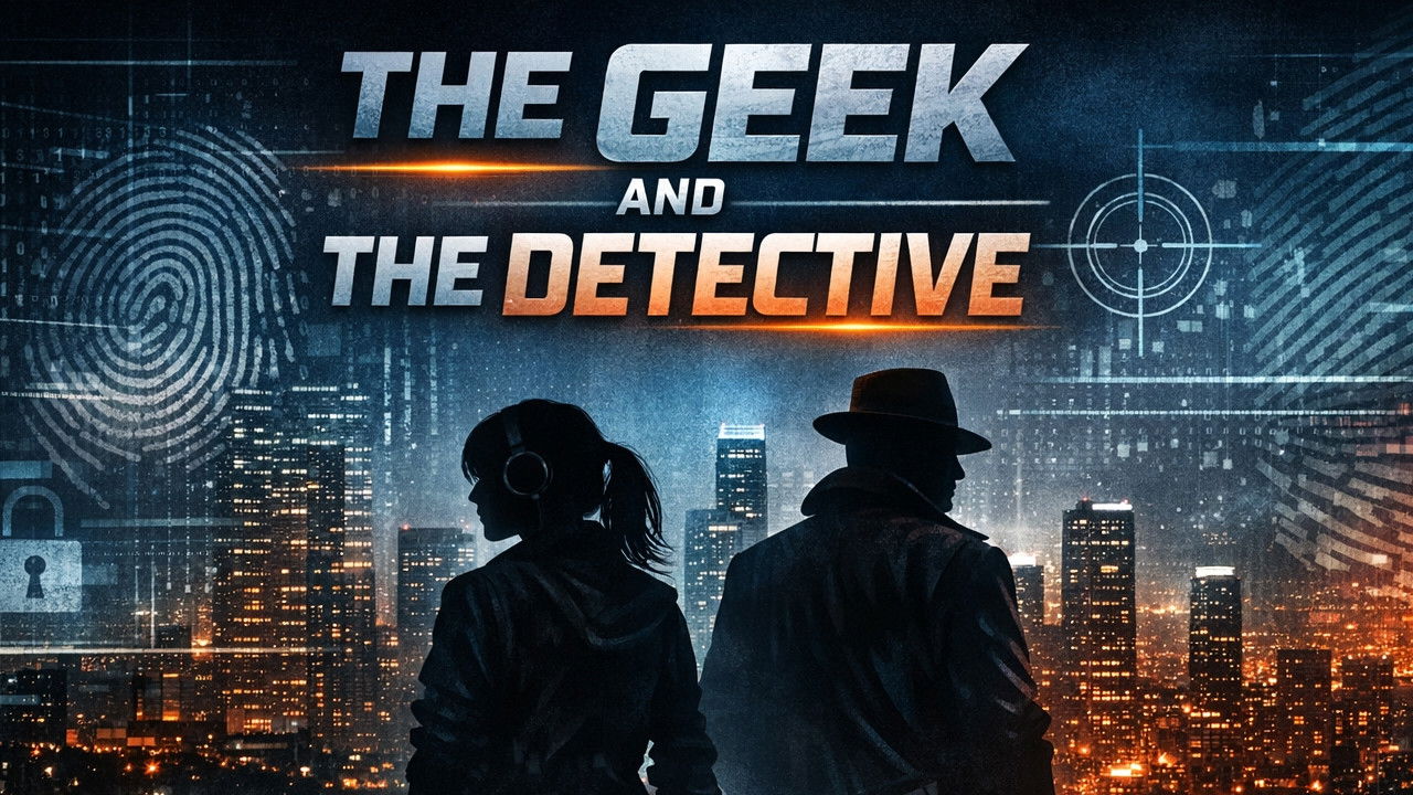 The Geek and The Detective backdrop