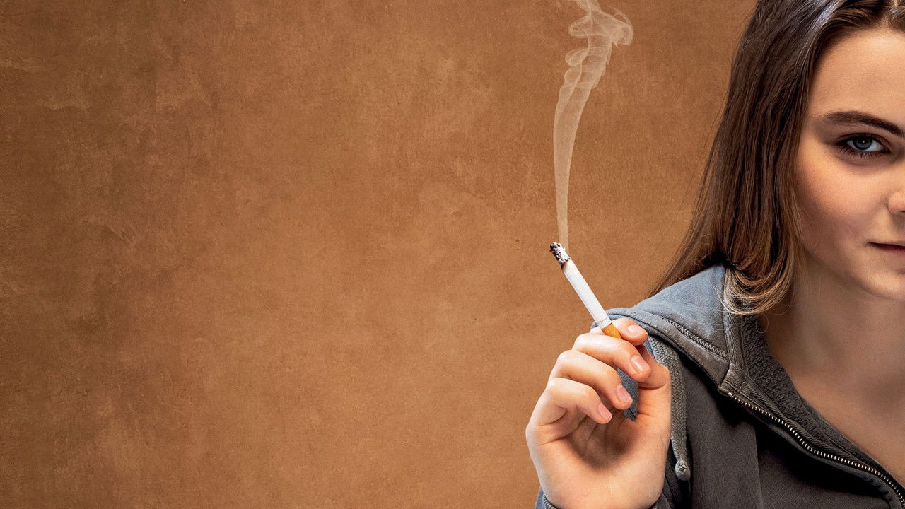 I Never Cry backdrop