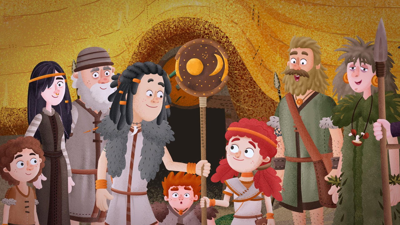 Mimo & Leva - Back to the Bronze Age backdrop