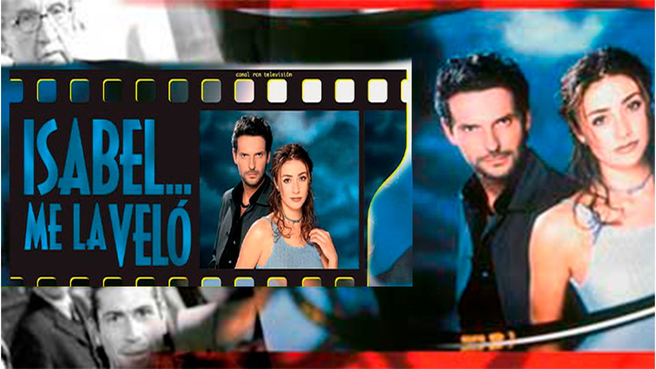 Isabel me la veló backdrop