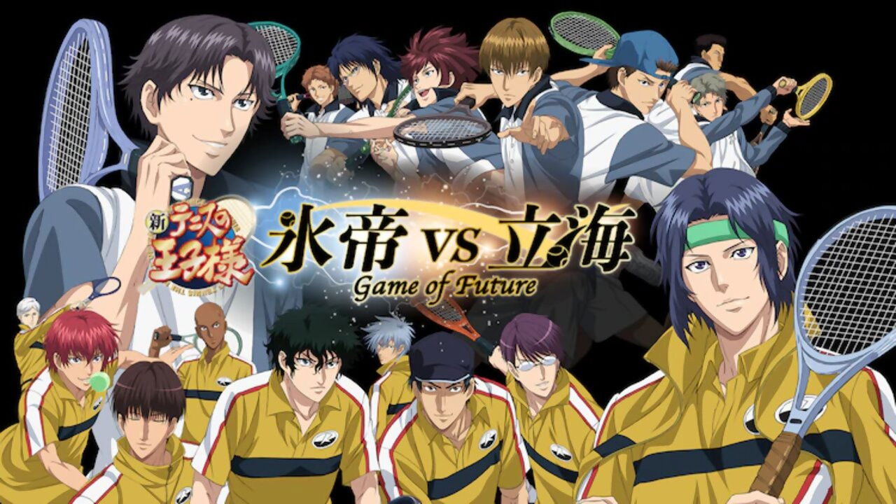 The Prince of Tennis II Hyotei vs. Rikkai Game of Future backdrop